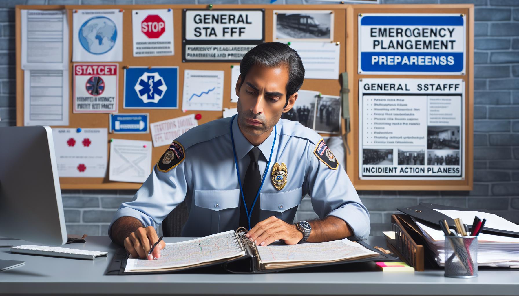 Which General Staff Member Prepares Incident Action Plans and Maintains Awareness?